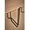 Bord Fay HT 70x60x72 cm svart understell