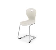 Stol Karoline C large 45 cm sølv