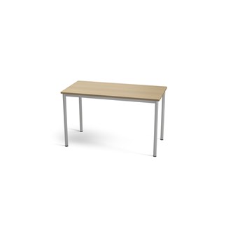 Bord Multiflex X 120x60xh72-88 cm Sølv