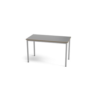 Bord Multiflex X 120x60xh72-88 cm Sølv