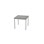 Bord Multiflex X 80x80xh72-88 cm Sølv