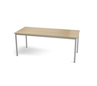 Bord Multiflex O 180x80xh90 cm Sølv