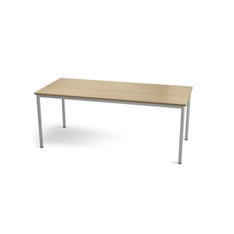 Bord Multiflex X 180x80xh72 cm Sølv