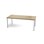 Bord Multiflex X 180x80xh72 cm Sølv