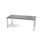 Bord Multiflex X 180x80xh72 cm Sølv
