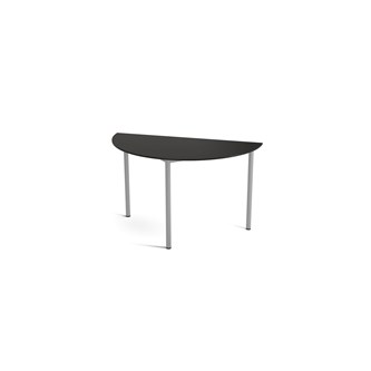 Bord Multiflex C halvrundt Ø120xh72 cm Sølv