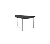 Bord Multiflex C halvrundt Ø120xh72 cm Sølv