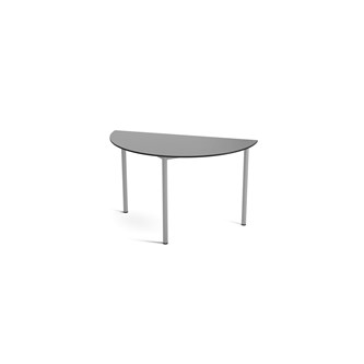 Bord Multiflex C halvrundt Ø120xh72 cm Sølv