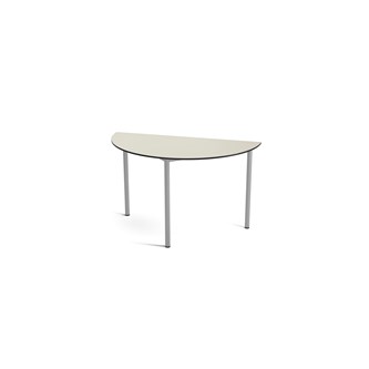 Bord Multiflex C halvrundt Ø120xh72 cm Sølv