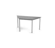 Trapesbord Multiflex C 140x70x70xh80 cm Sølv