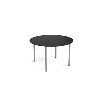 Bord Multiflex C rundt Ø120xh80 cm Sølv