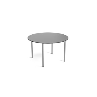 Bord Multiflex C rundt Ø120xh80 cm Sølv