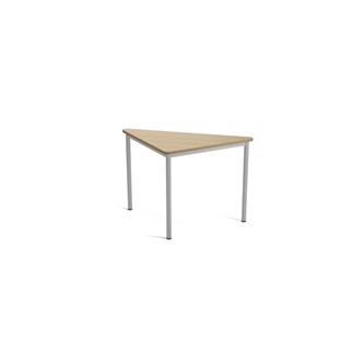 Trekantbord Multiflex X 80x80x113xh72-88 cm Sølv