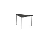 Trekantbord Multiflex C 80x80x113xh72-88 cm Sølv