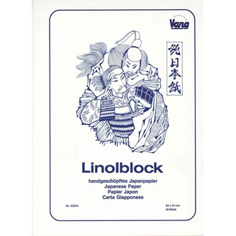 Linoleumblokk Japanplater