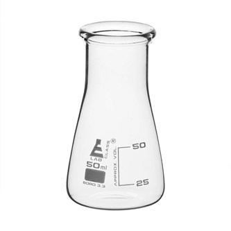 E-kolbe glass 50 ml 12 stk