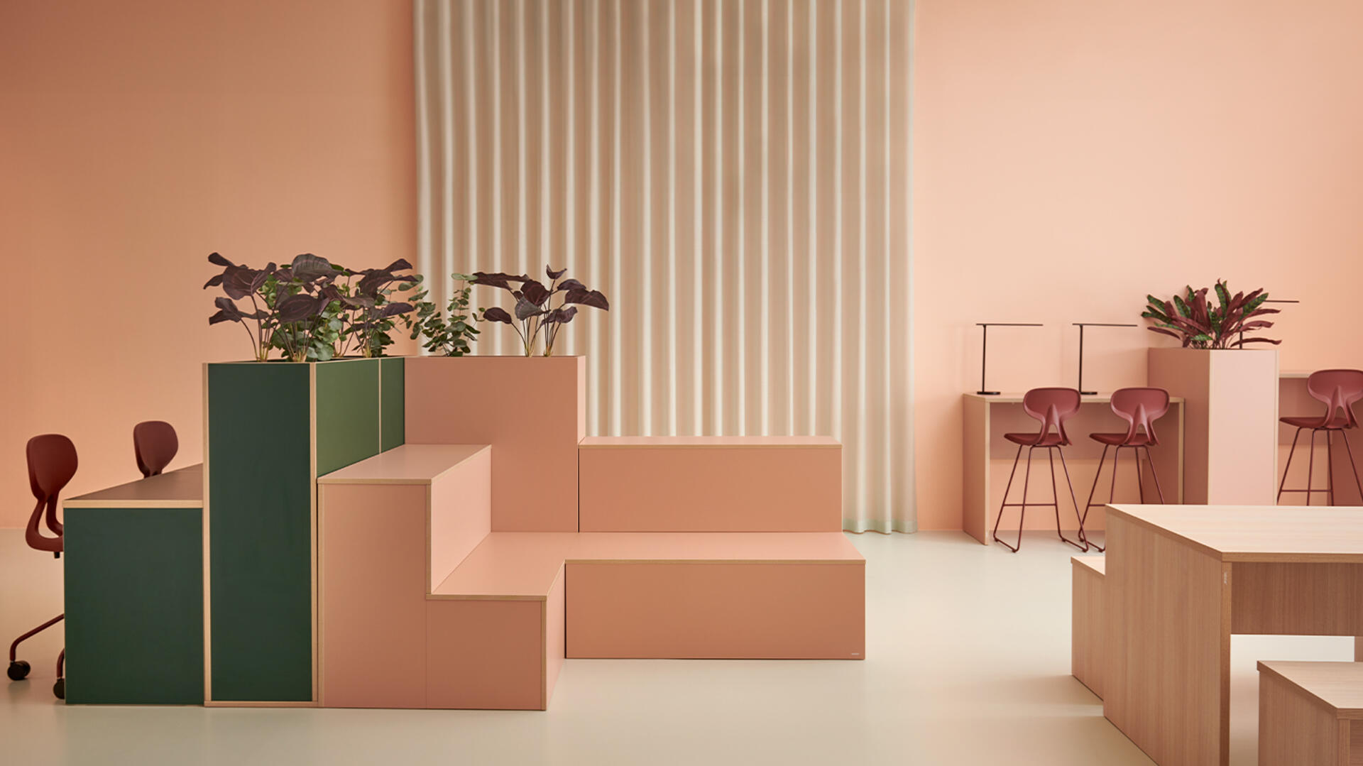 Kunstige planter, blom