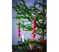 Juletrepynt av vattkuler
