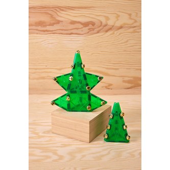 Magna-Tiles juletrær
