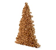 Juletre av pappruller