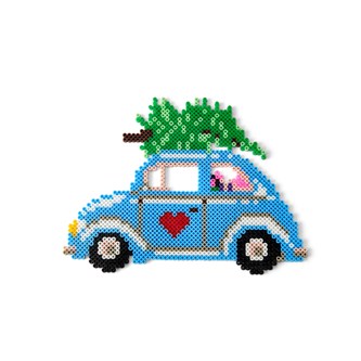 Julebil av rørperler