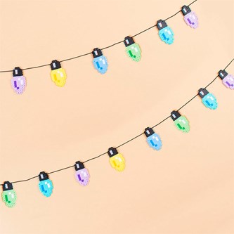 En girlander av rørperler