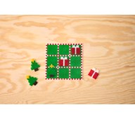 Tre-på-rad av rørperler