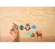 Julefigurer av rørperler