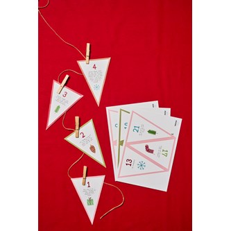 Julekalender - gratis mal