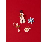 Julefigurer med Aquabeads - gratis mal