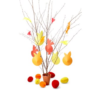 Påskeharer i påskeriset