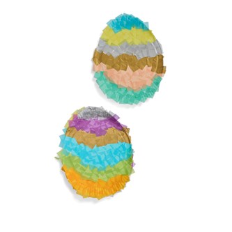 Påskeegg av papptallerken