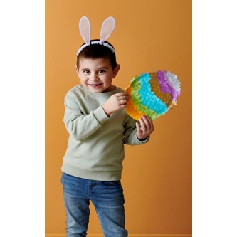 Påskeegg av papptallerken