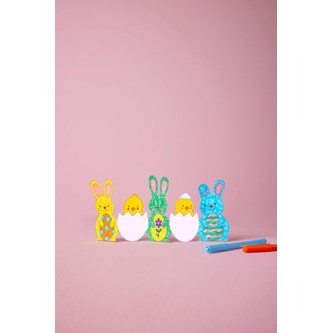 Påsketog, gratis mal