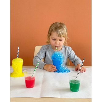 Mal påskeegg med bobler