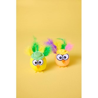 Påskekyllinger med hatt