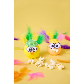 Påskekyllinger med hatt