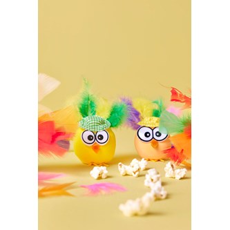 Påskekyllinger med hatt