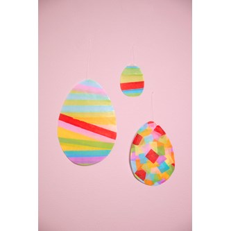 Solfanger i påskefarger