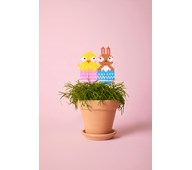 Påskepynt av rørperler