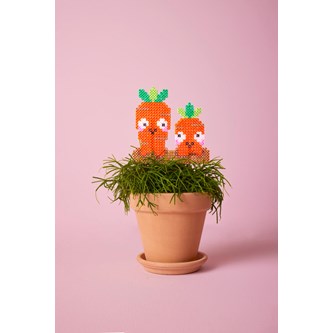 Påskepynt av rørperler