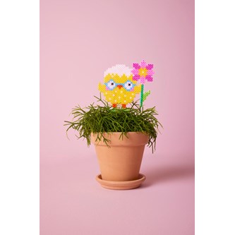 Påskepynt av rørperler