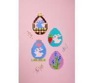 Påskefigurer av rørperler