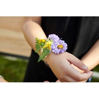 Blomsterarmbånd