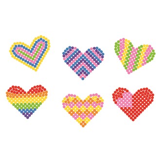 Lag små hjerter med rørperler