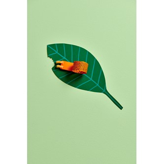 Snegle på et blad