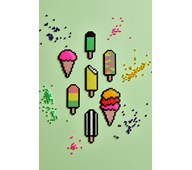 Iskrem av rørperler