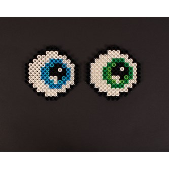 Monsterøyne av rørperler XL