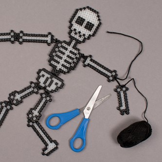 Lag et skjelett av rørperler