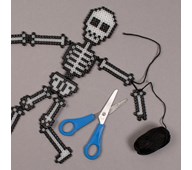 Lag et skjelett av rørperler